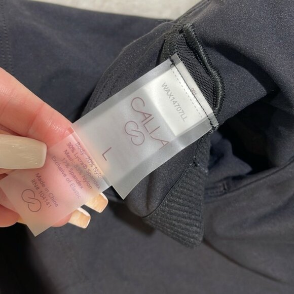 CALIA Women's Inspire High Neck Crop Long Length - Picture 10 of 10